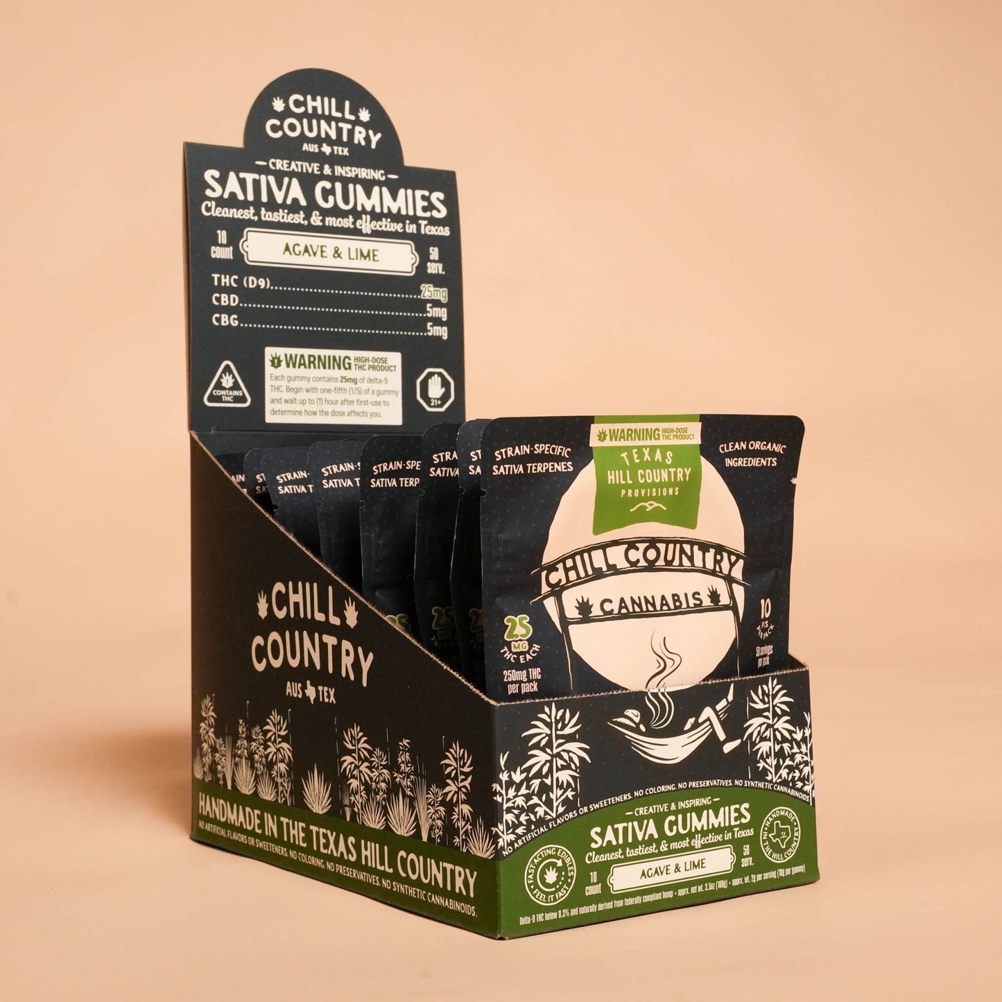 25mg Agave & Lime Gummies