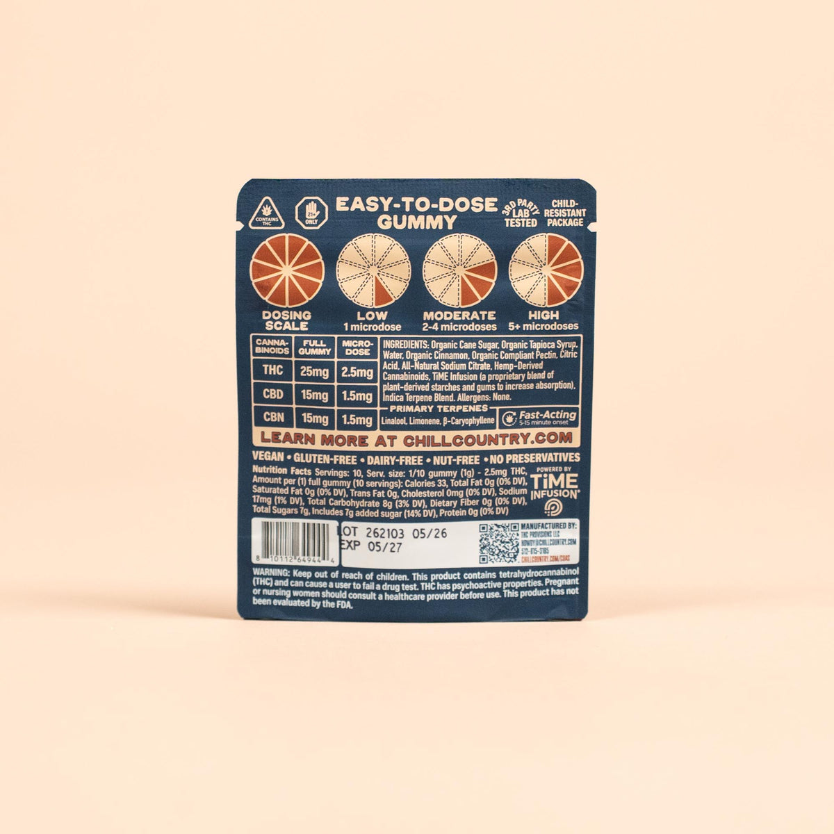 Chill Country Organic Cannabis Gummies