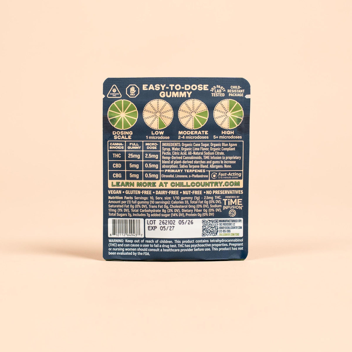 Chill Country Organic Cannabis Gummies