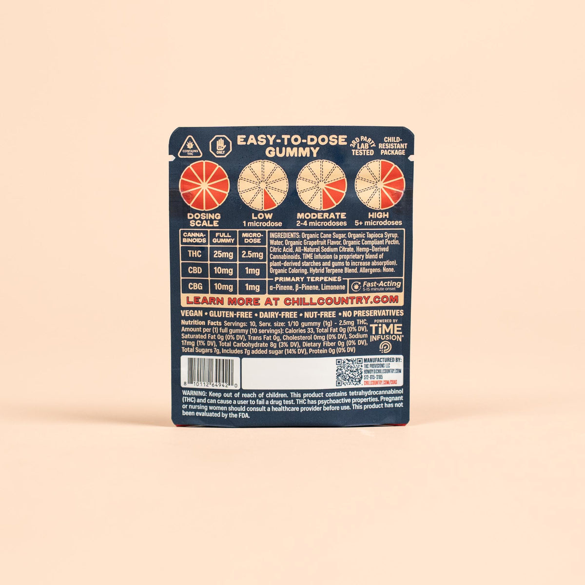 Chill Country Organic Cannabis Gummies