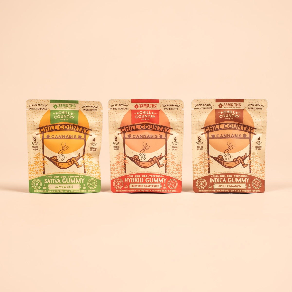Chill Country Organic Cannabis Gummies