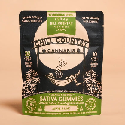 25mg Agave & Lime Gummies