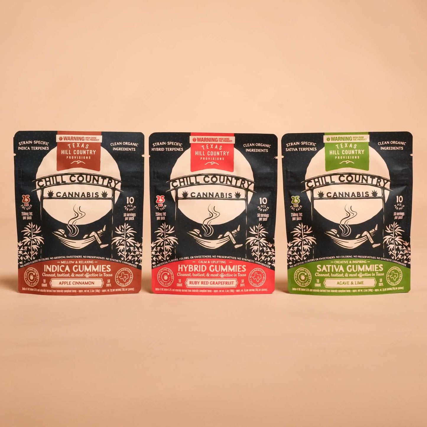 Chill Country Organic Cannabis Gummies