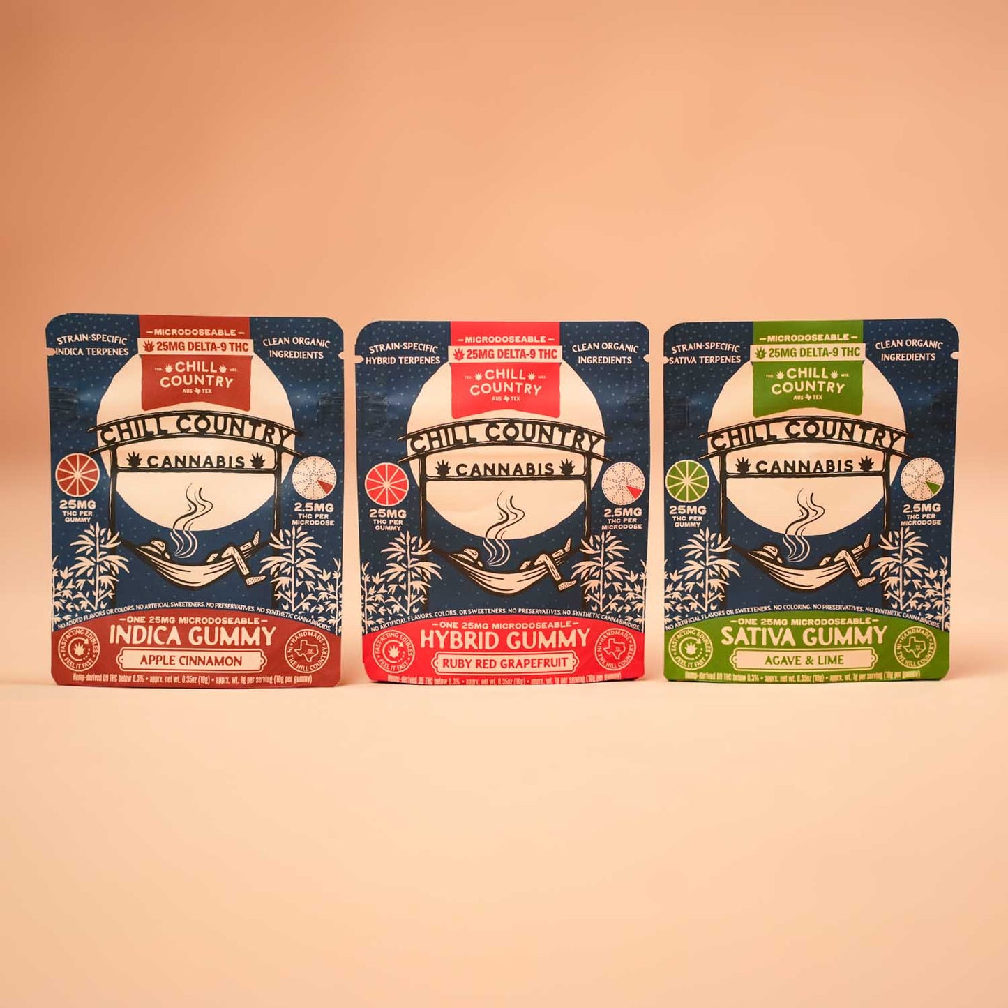 Chill Country Organic Cannabis Gummies