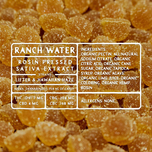 Ranch Water Rosin Gummies